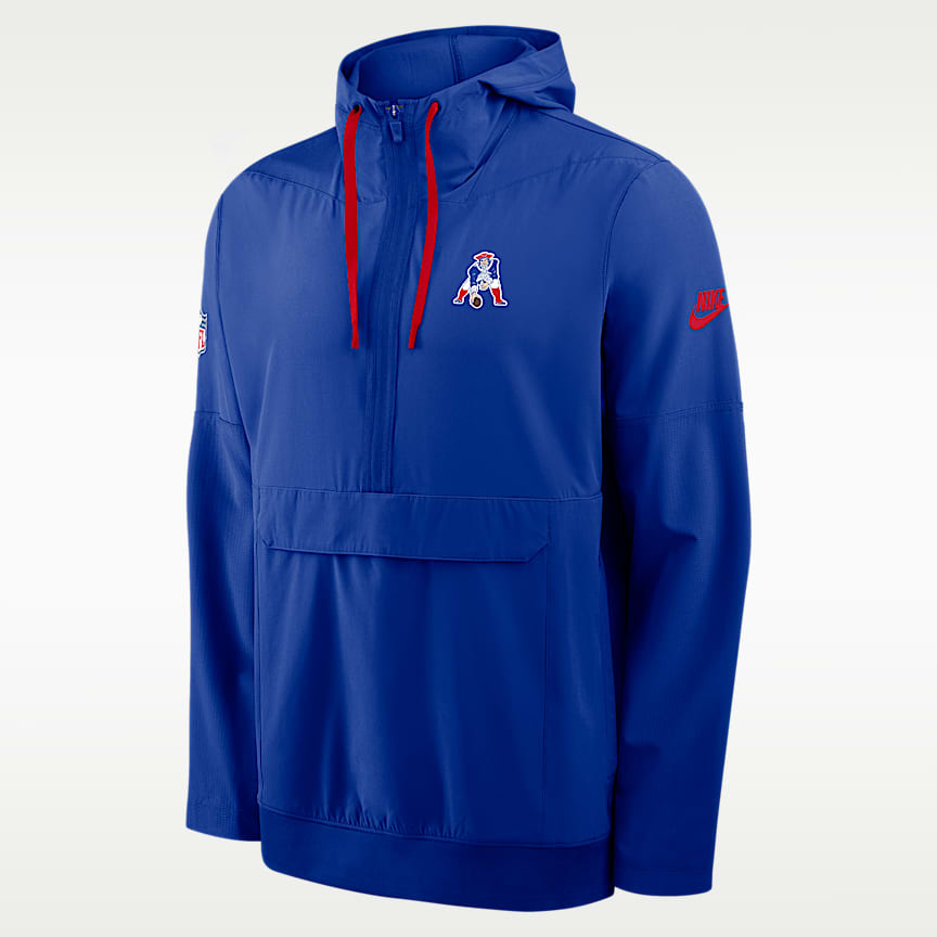 New England Patriots Sideline Men's Nike NFL Full-Zip Bomber